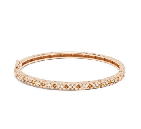 18kt rose gold Pois Moi Luna diamond bracelet